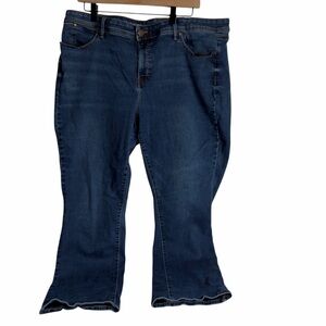 Talbots Flawless Blue High Rise Barely Boot Women's Jeans 20WP